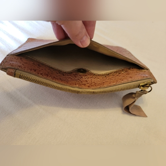 J. Crew Bronze Pebbled Clutch - Picture 3 of 6